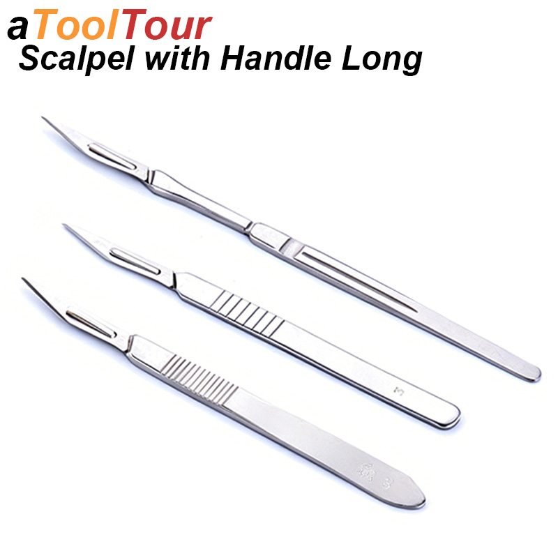 Craft Knife Set - Stainless Steel Scalpel Knife Blade No.