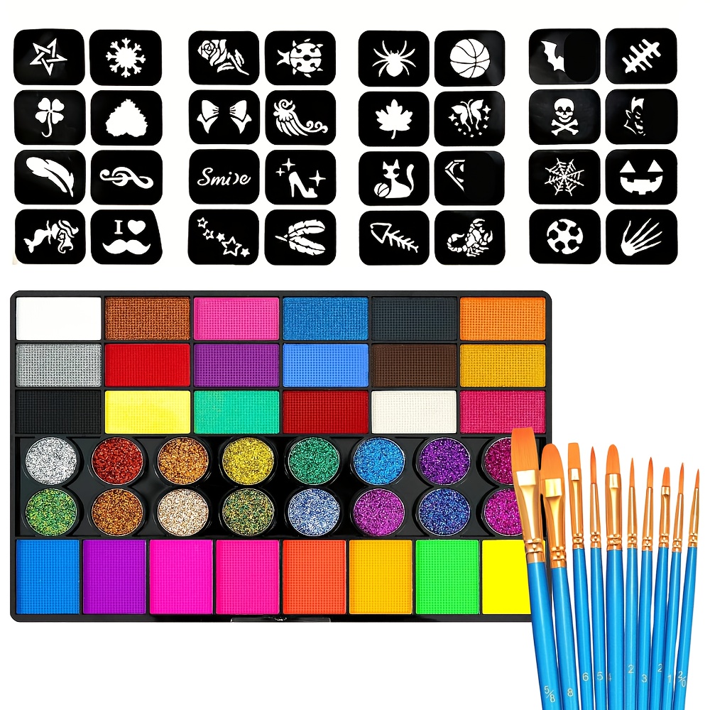 Cosplay Prop Paint - 42 Colors Face Body Paint Palette