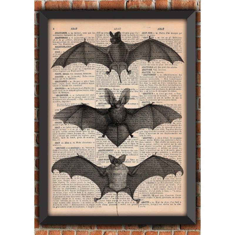 Cosplay Bat Prop - Bat Skeleton Dark Gothic Odd Scary