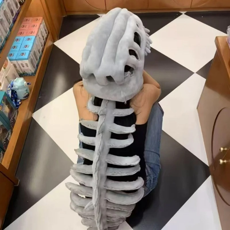 Creative Fishbone Shaped Plush - Fishbones Cosplay Prop review and price