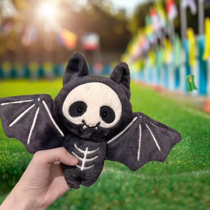 Kawaii Plush Skull Bat Keychai - Cosplay Bat Prop review and price