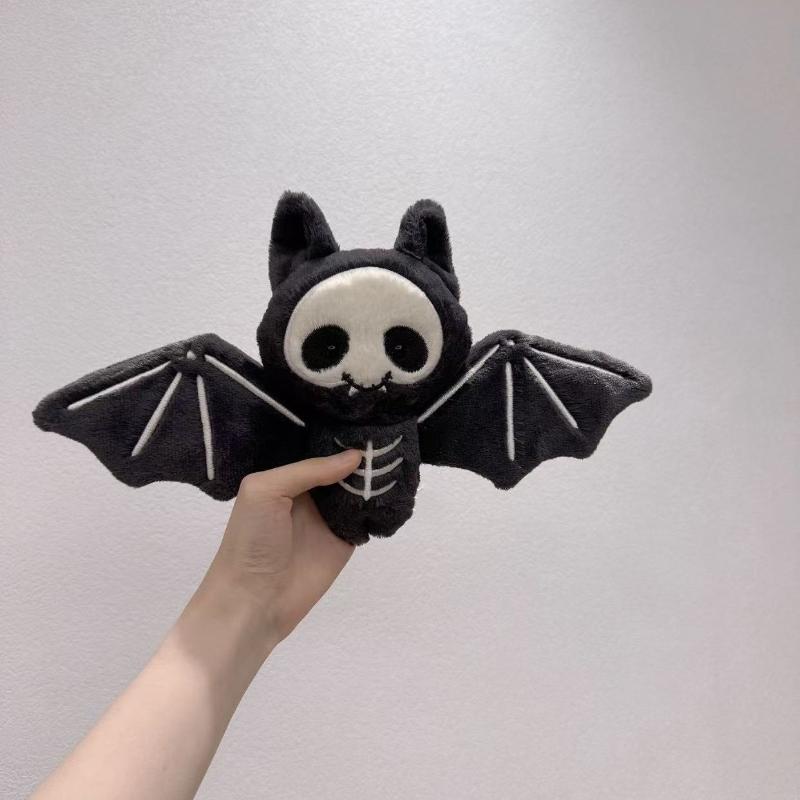 Kawaii Plush Skull Bat Keychai - Cosplay Bat Prop review and price