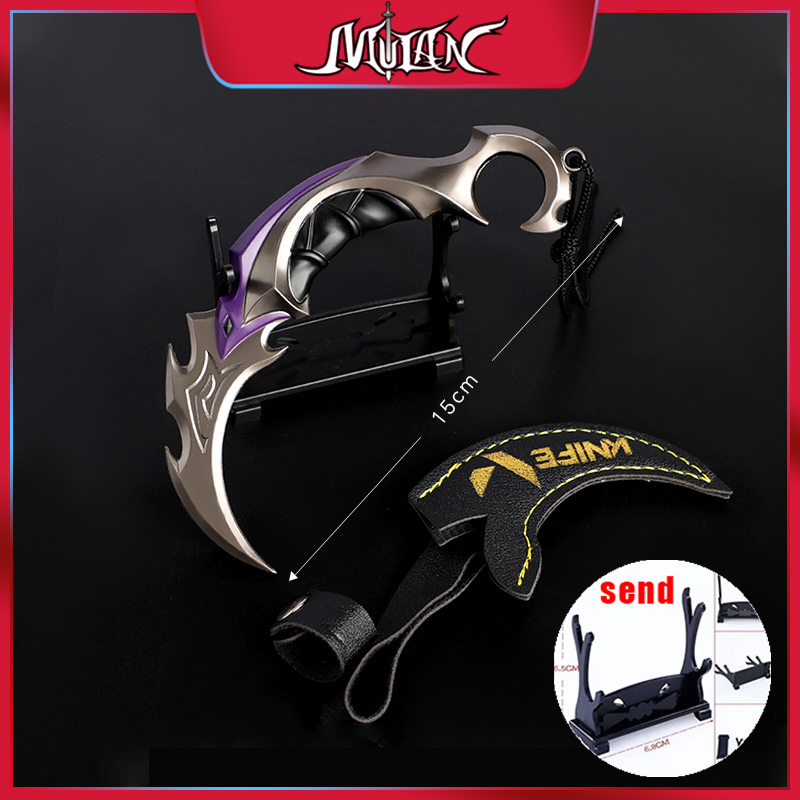 6inch Valorant EP5 Karambit Me - Craft Knife Set review and price