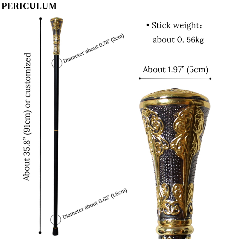 Victorian Black Gold Floral Ca - Detachable Cosplay Prop review and price