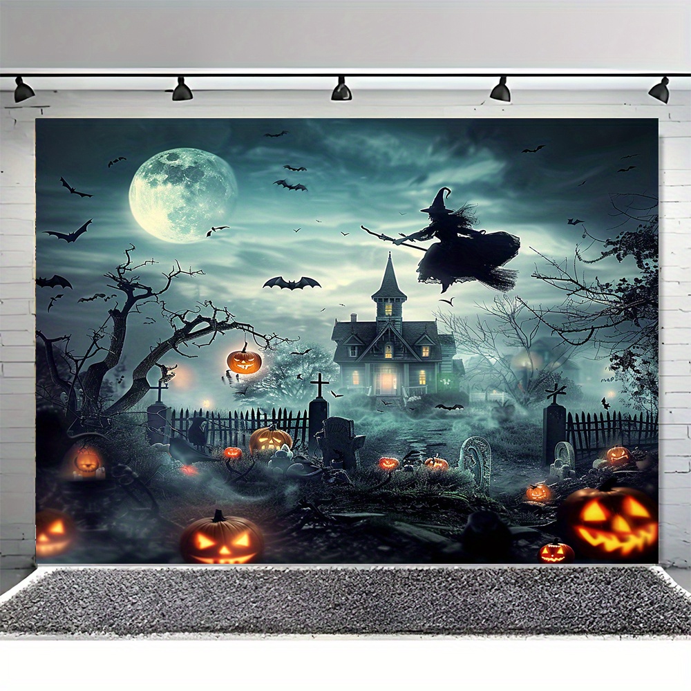 Ghost Halloween castle, Witch, - Cosplay Bat Prop review and price