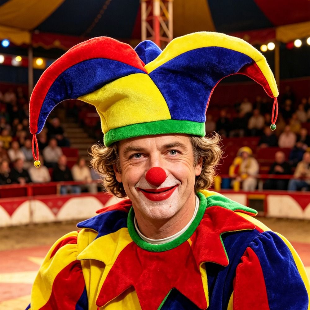 Cap Prop Multicolor Clown Hat  - Cosplay Prop Patterns review and price