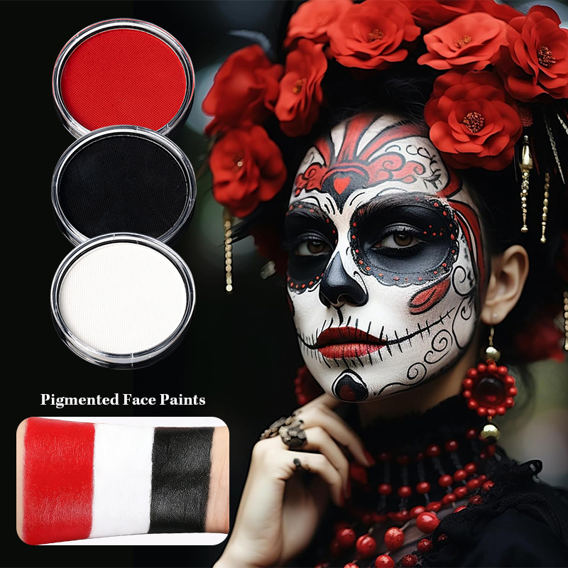 3pcs Black White Red Water‑Bas - Cosplay Prop Paint review and price