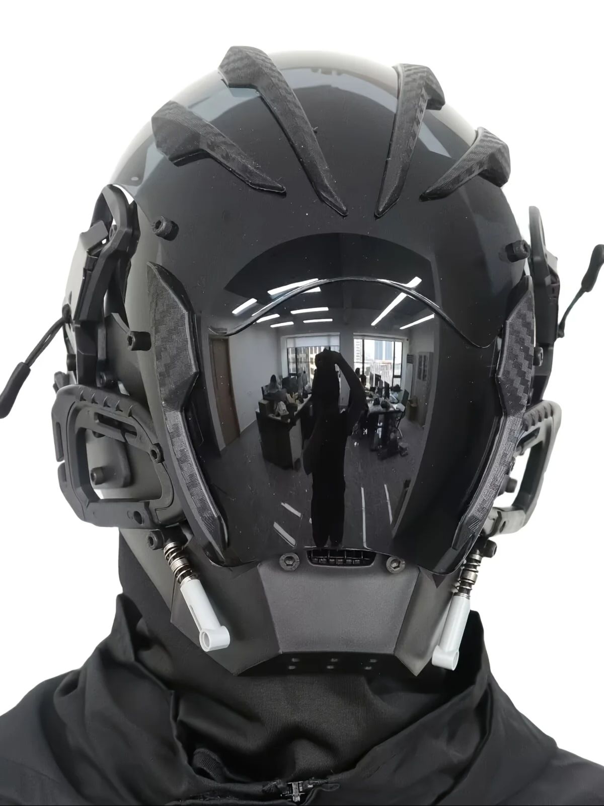 Cyberpunk Futuristic Mask, Pre - Cosplay Prop Designer review and price