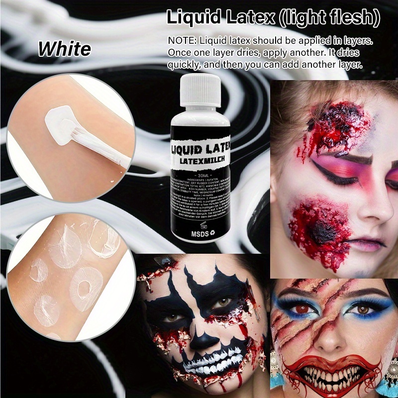 2pcs Liquid Latex Halloween SF - Body Paint Sfx review and price