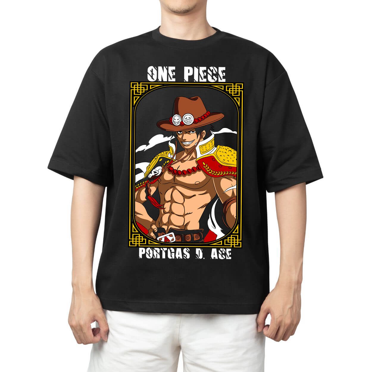 One Piece 2026 Men Cotton Tshi - Cosplay Flame Prop review and price