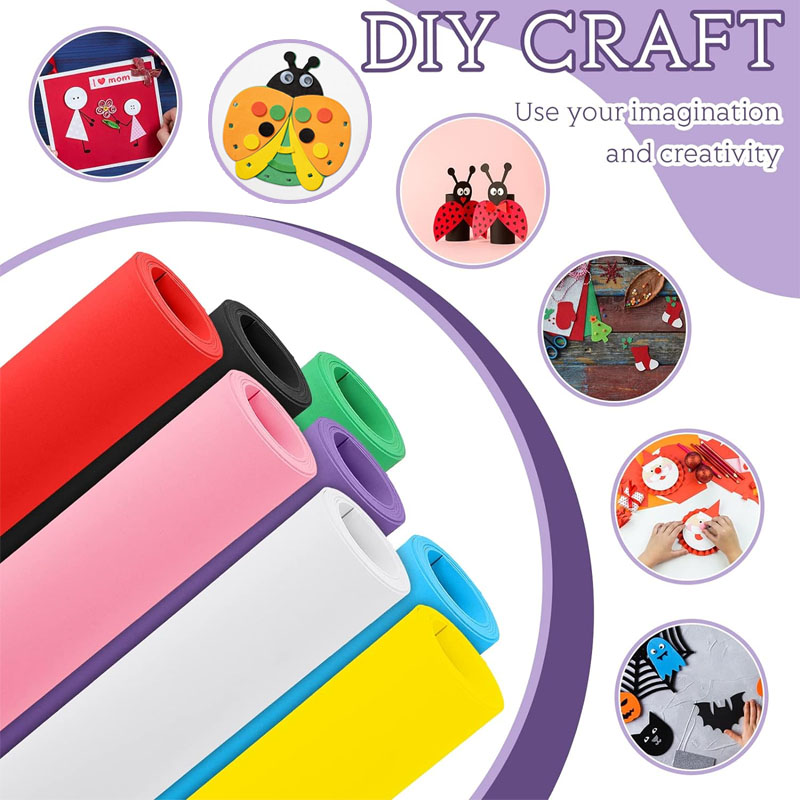 1pcs Colorful Eva Foam Sheets  - Craft Foam Roll review and price