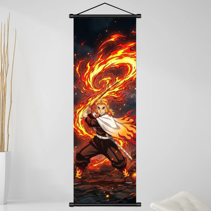 Demon Slayer Kyojuro Rengoku H - Anime Cosplay Prop review and price