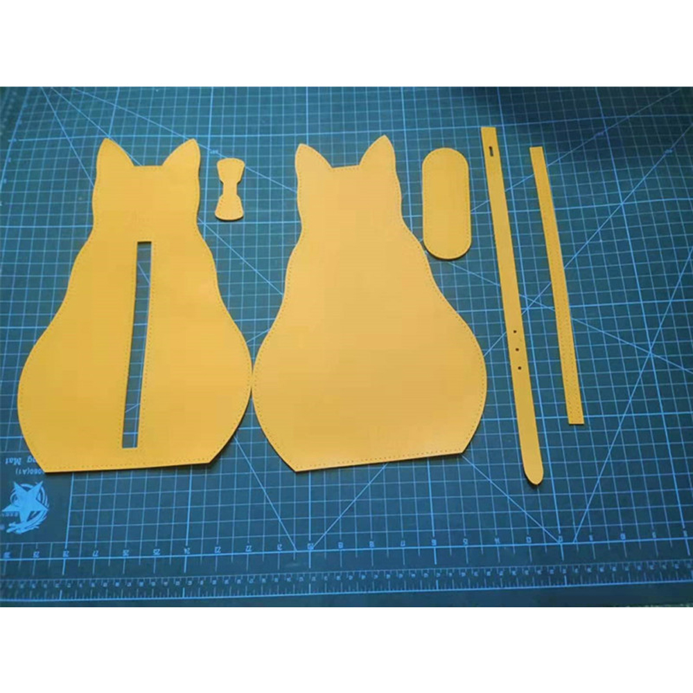 DIY leather craft cute cat che - Craft Knife Set review and price