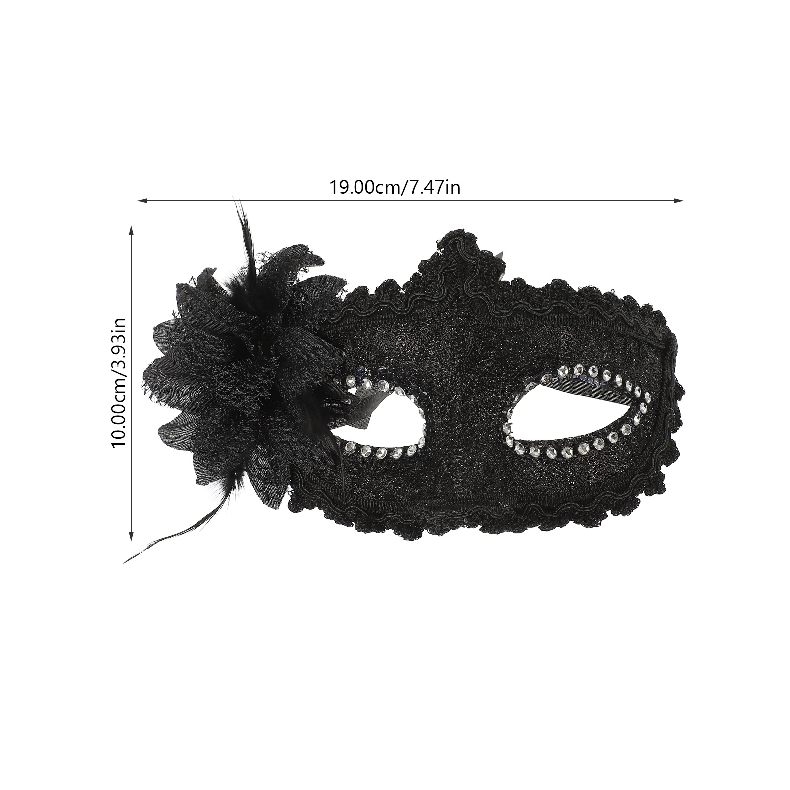 Princess Lace Mask Half Face M - Cosplay Prop Designer review and price