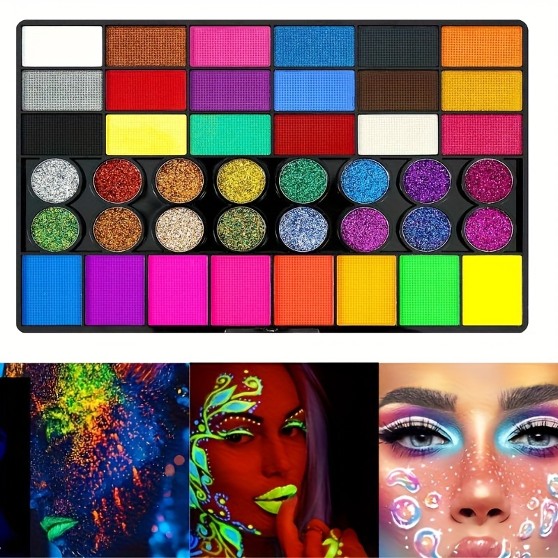 42 Colors Face Body Paint Pale - Cosplay Prop Paint review and price